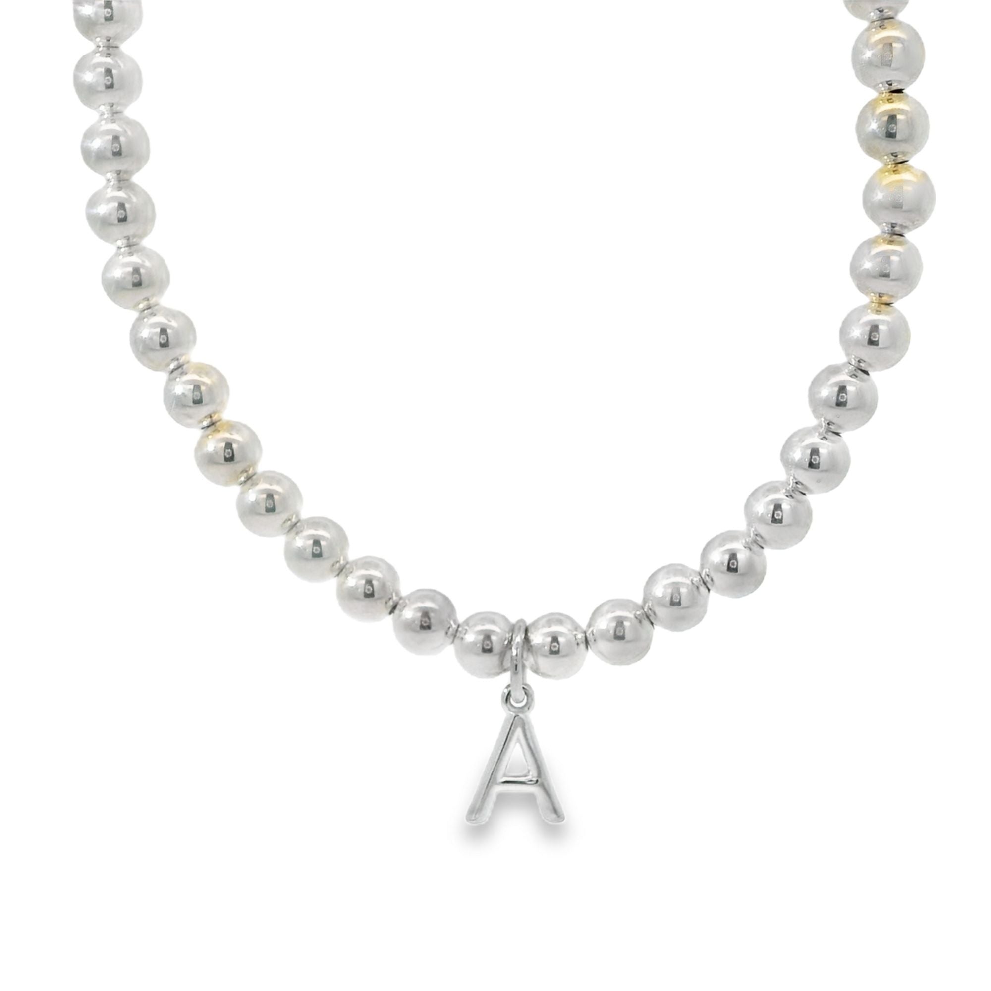4MM SS Beads  7"- "A"