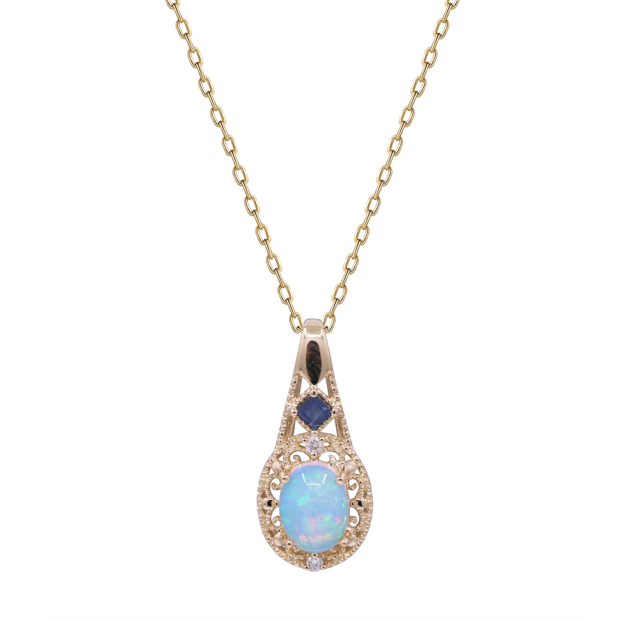 10KY ETHIOPIAN OPAL PEND