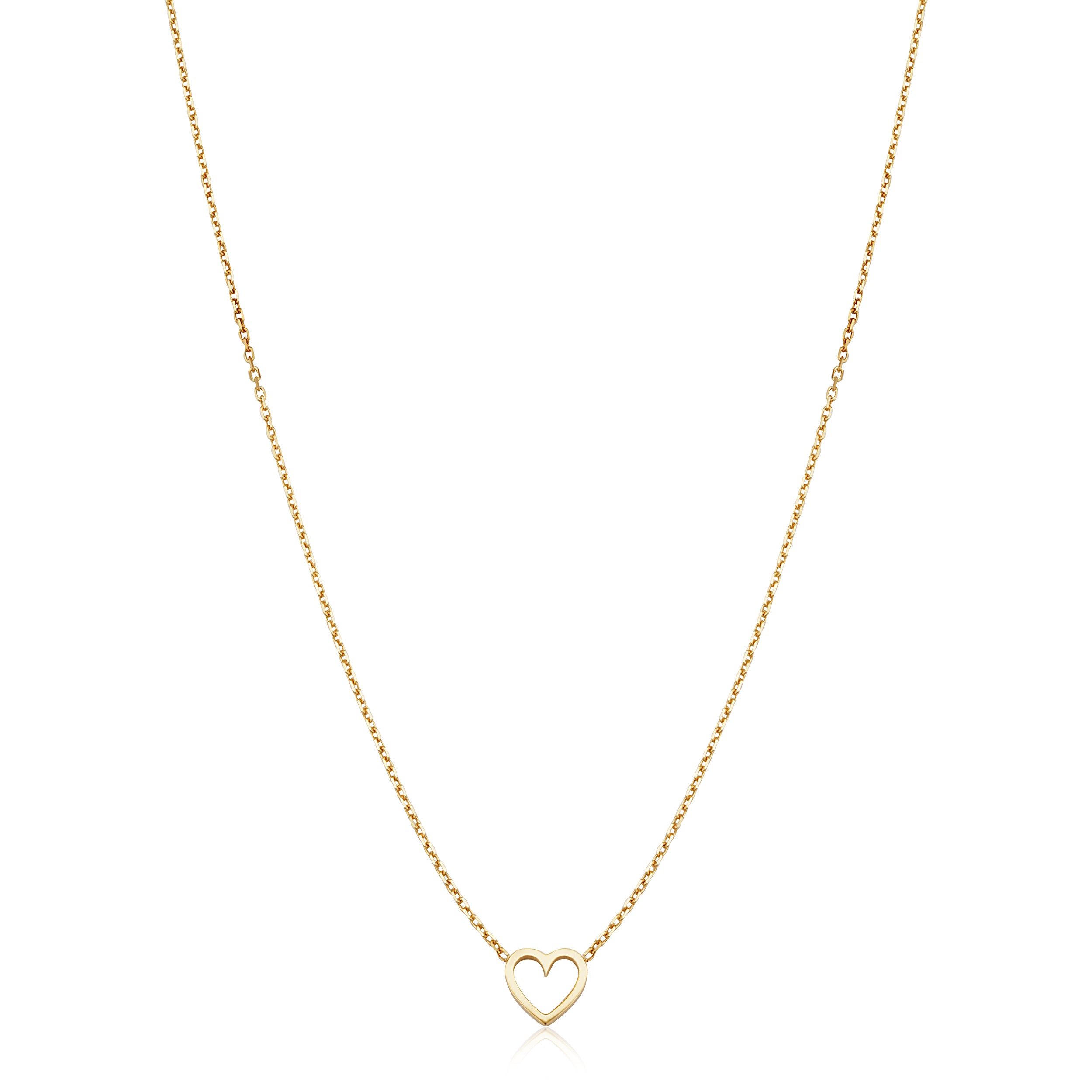 14KYG PETITE HEART PEND