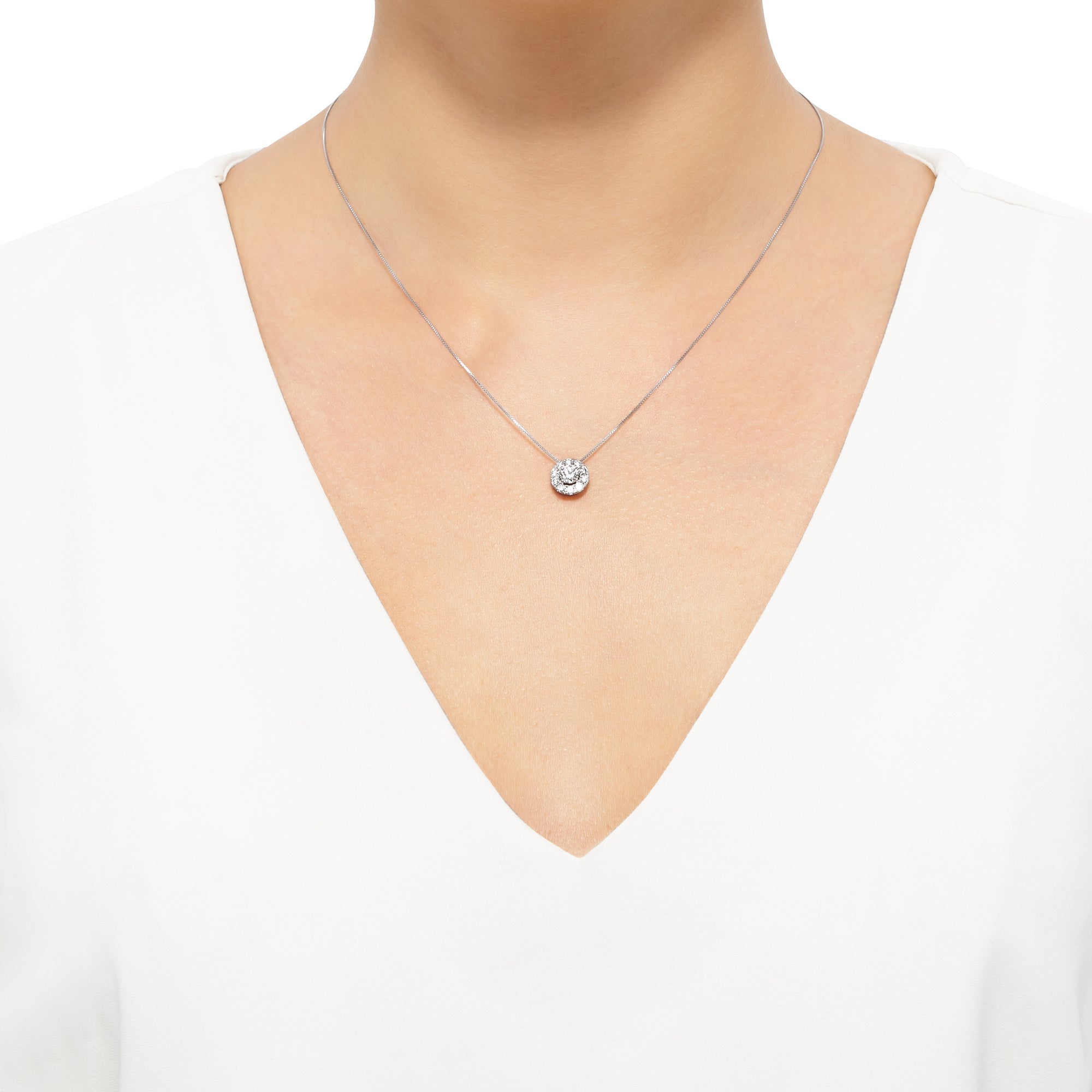 LAB PENDANT NECKLACE