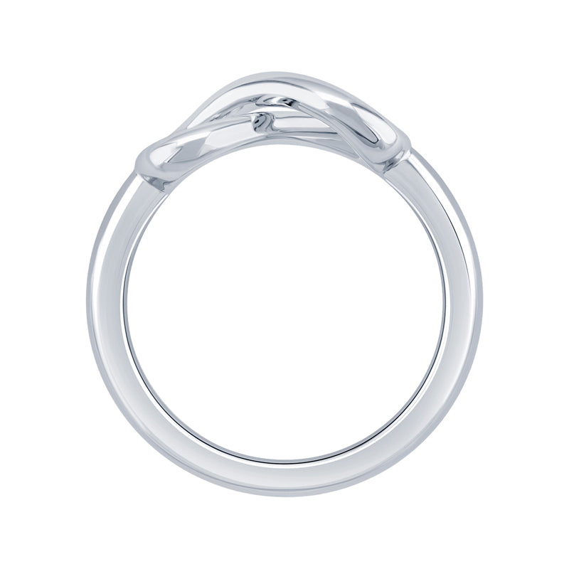 Sterling Silver Diamond Ring