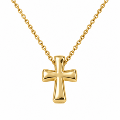 10K Yellow Gold Cross Pendant