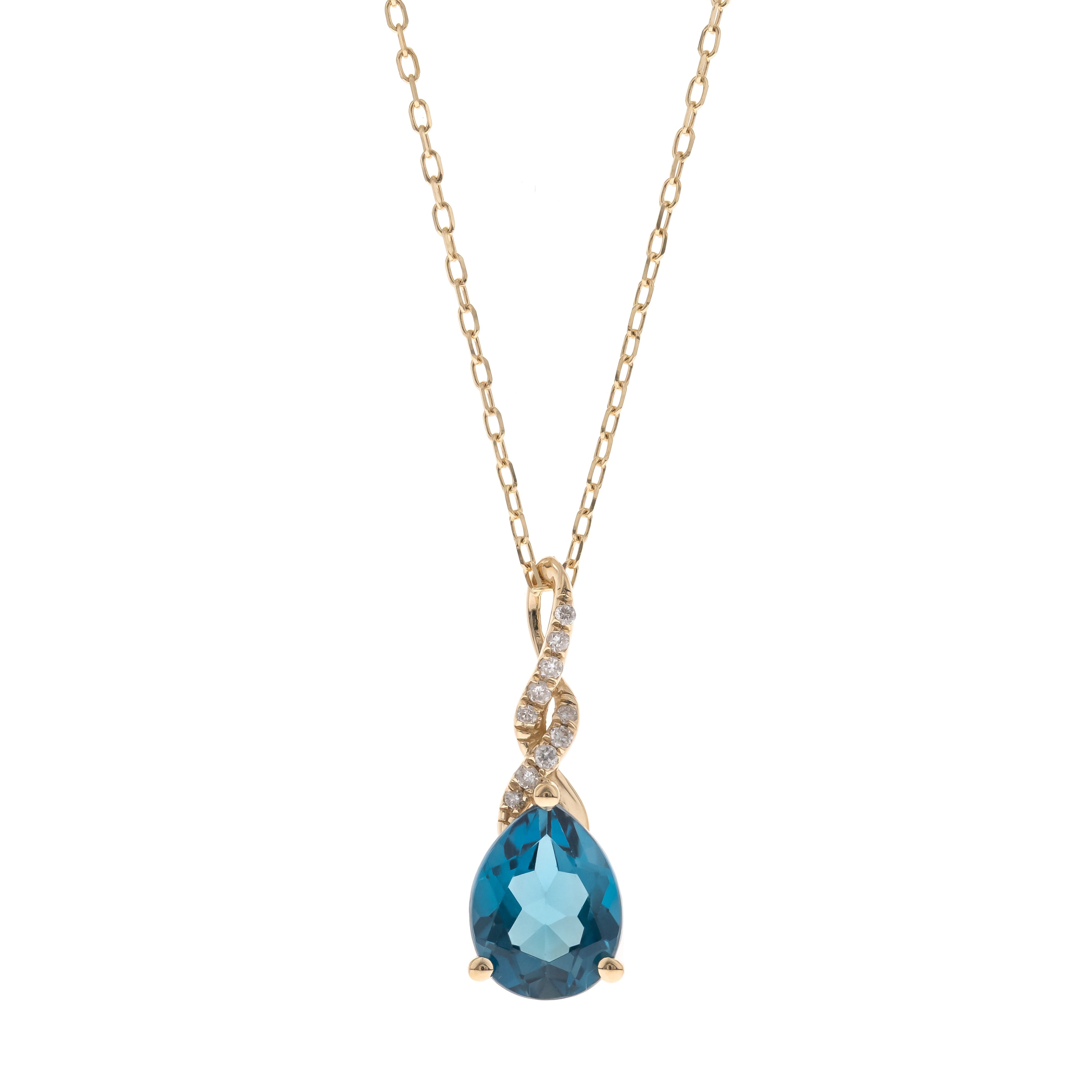 10KY LONDON BL TOPAZ PEND