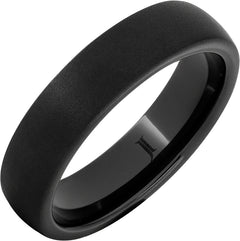 6MM BLACK CERAMIC DOME SANDBLAST SIZE 11.5