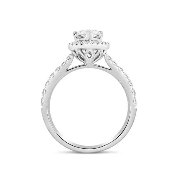 LAB GROWN 14KW-1.03CT PEAR - #LG538258336