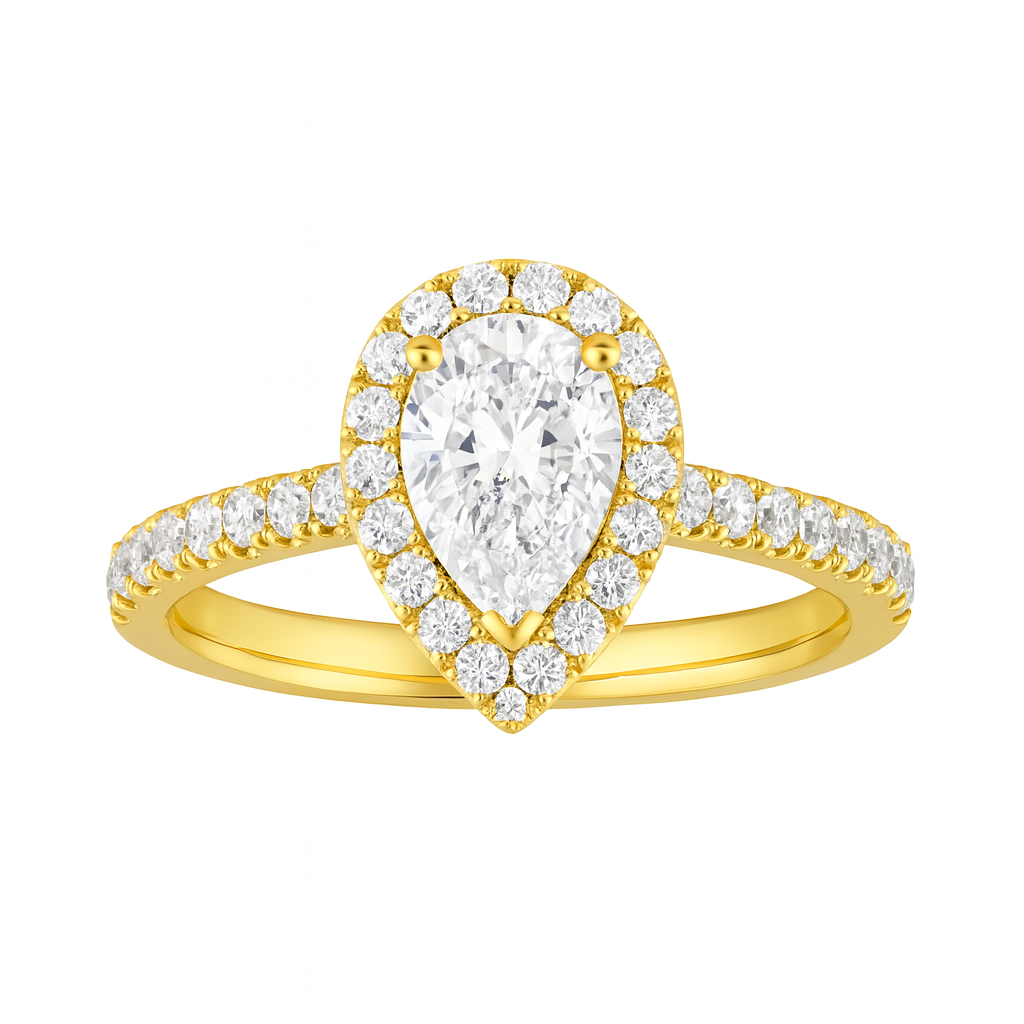 Halo Engagment Ring