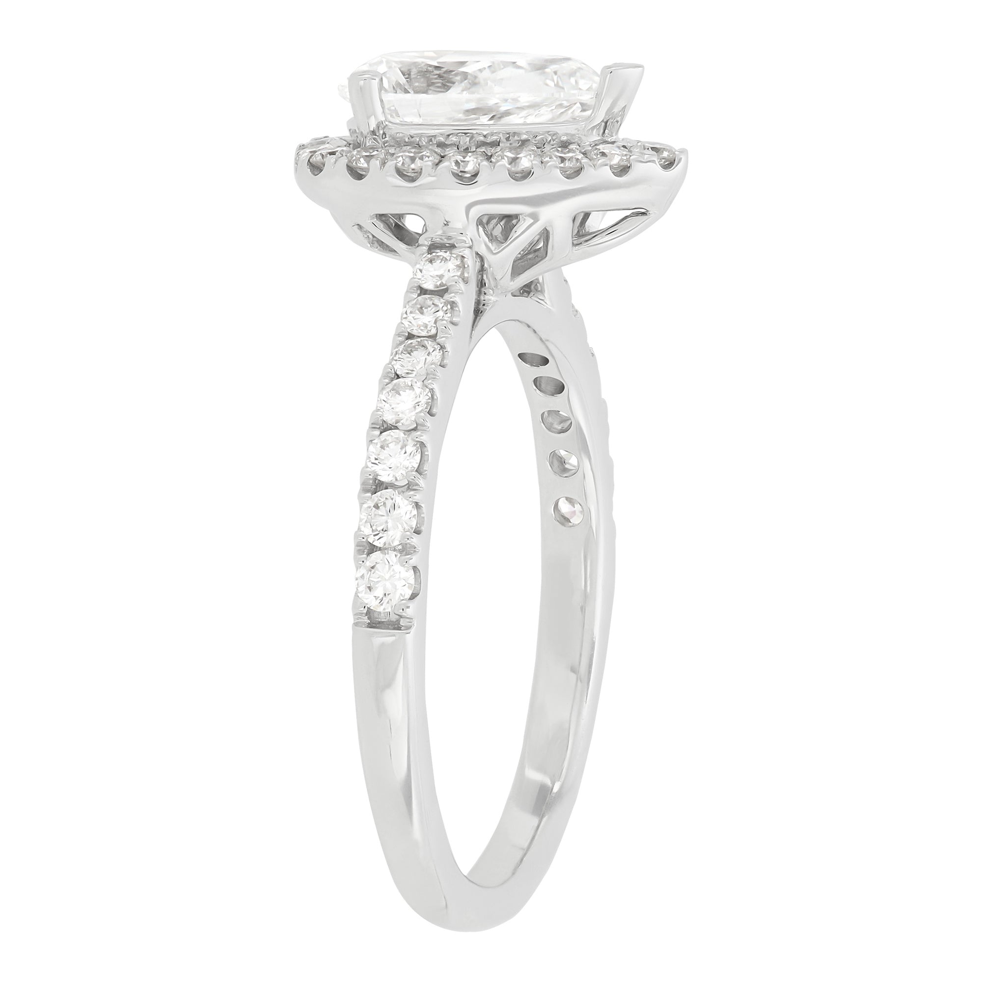 Halo Engagement Ring