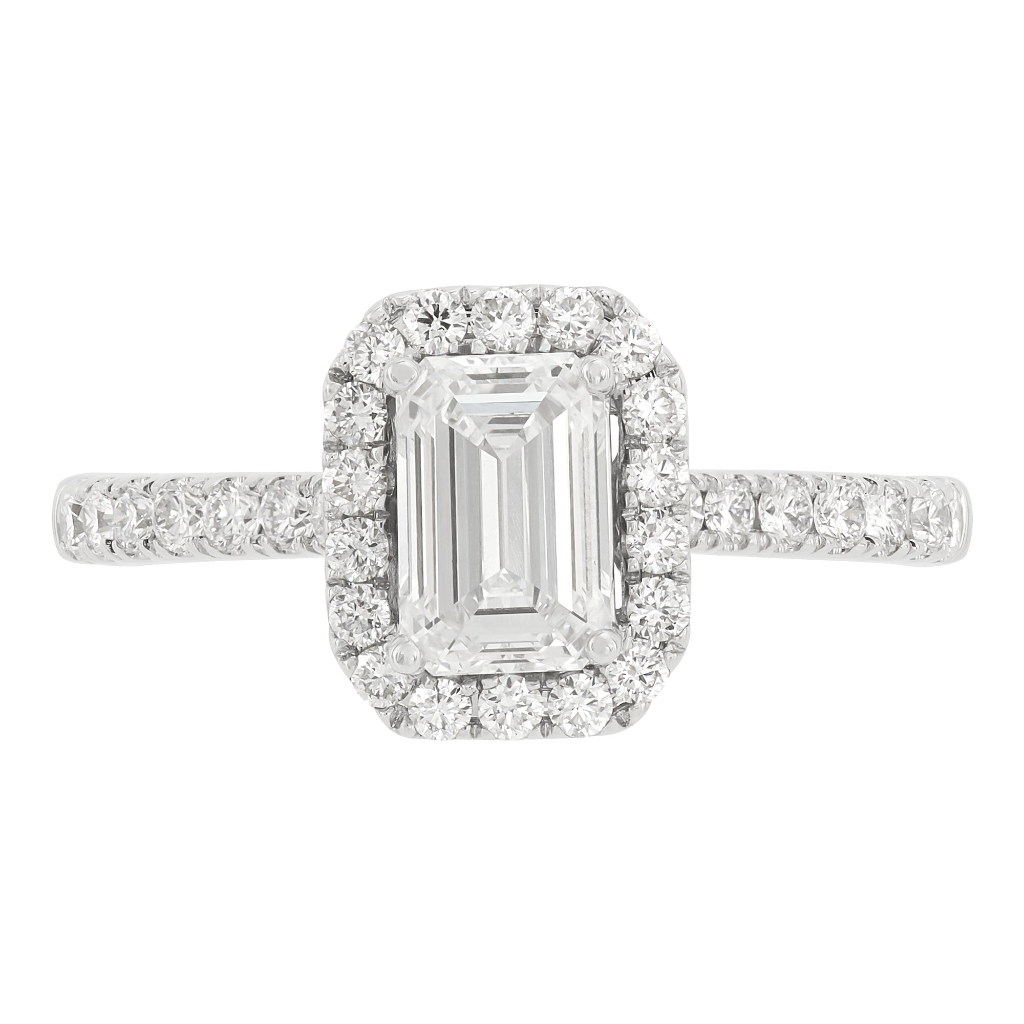 Halo Engagement Ring