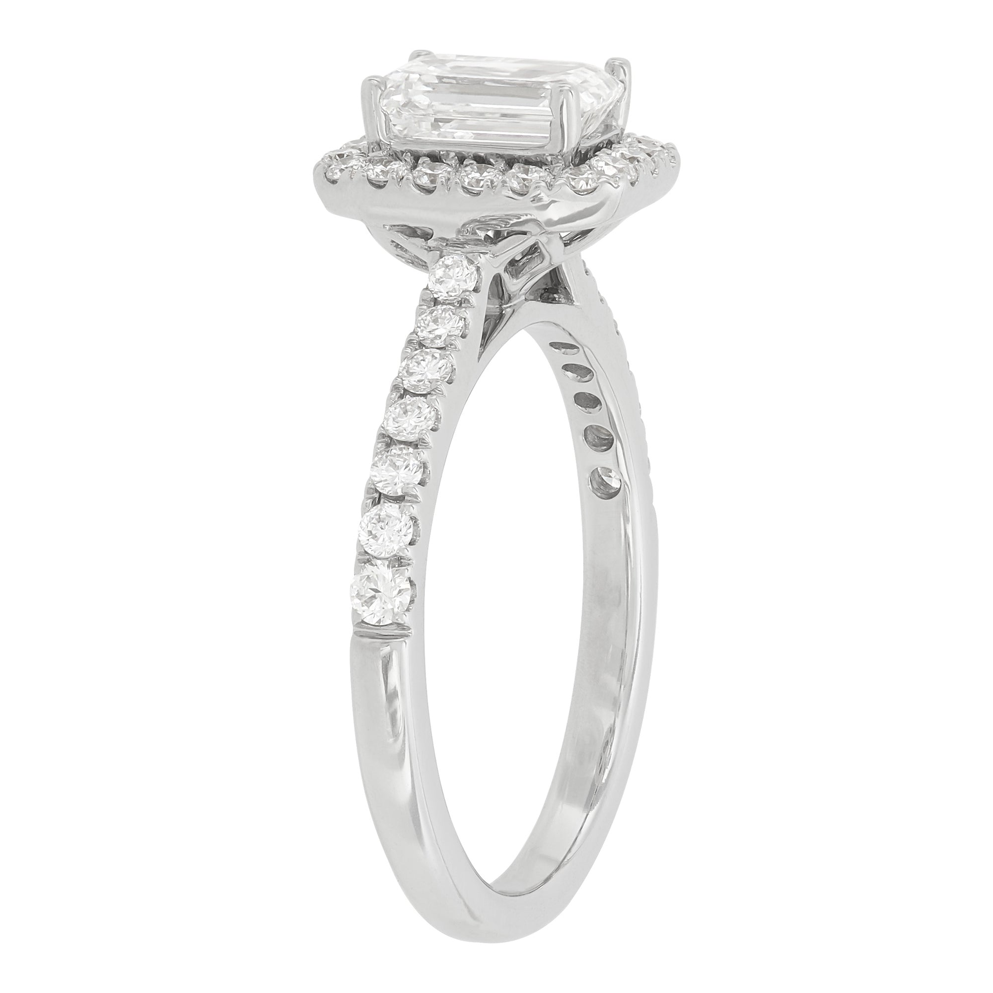 Halo Engagement Ring