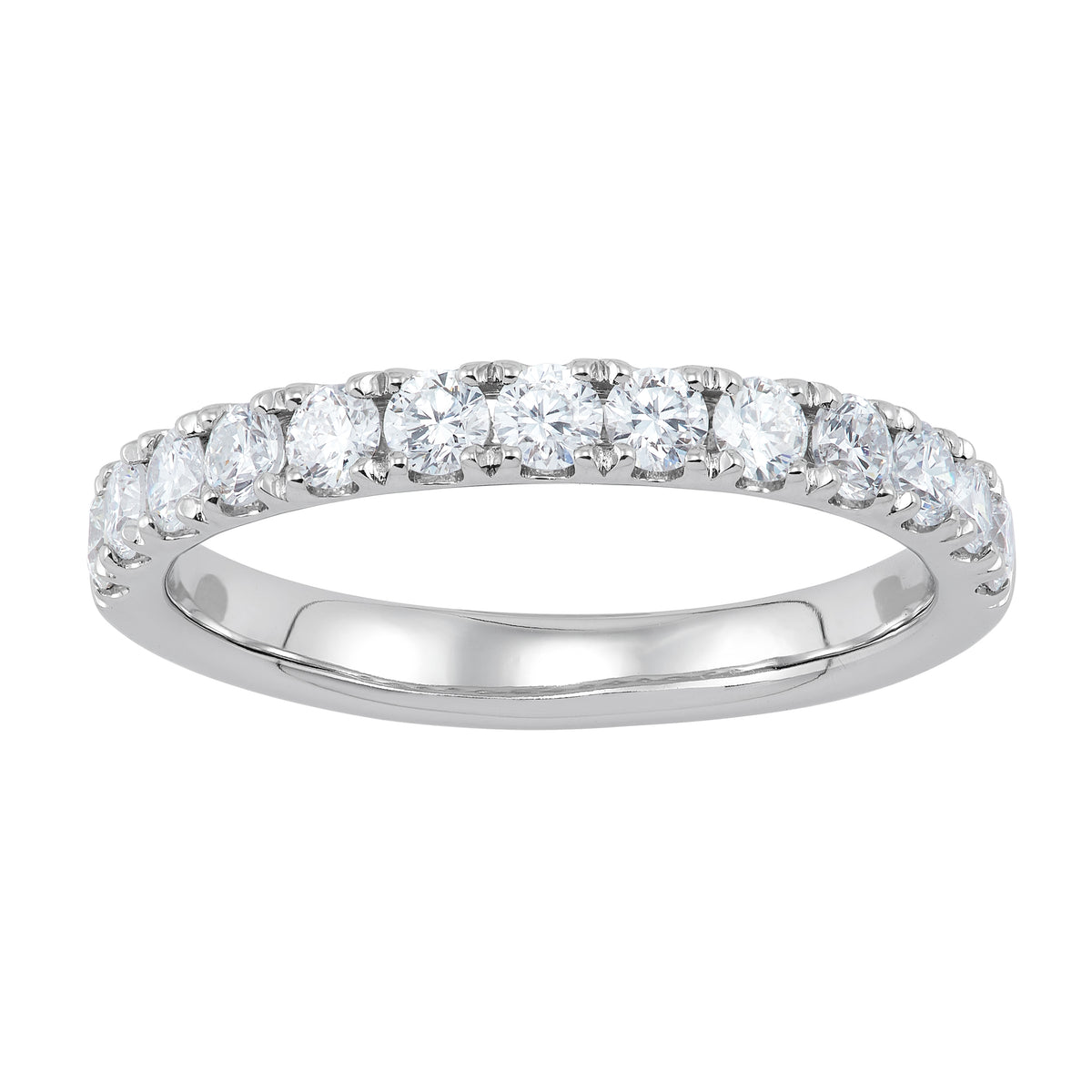 Lab Grown - 14Kw 3/4Cttw 13 Stone Ring