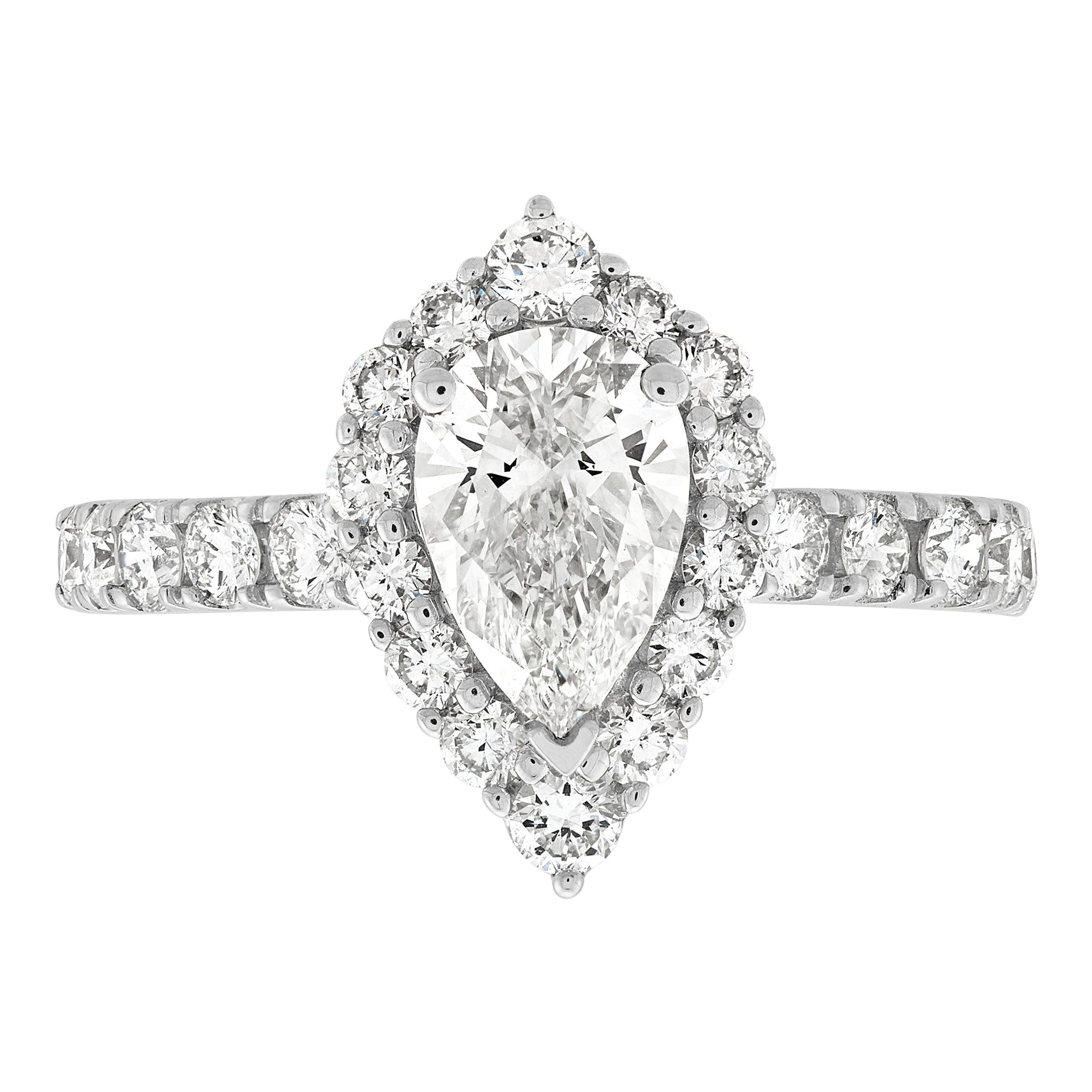 Halo Engagement Ring