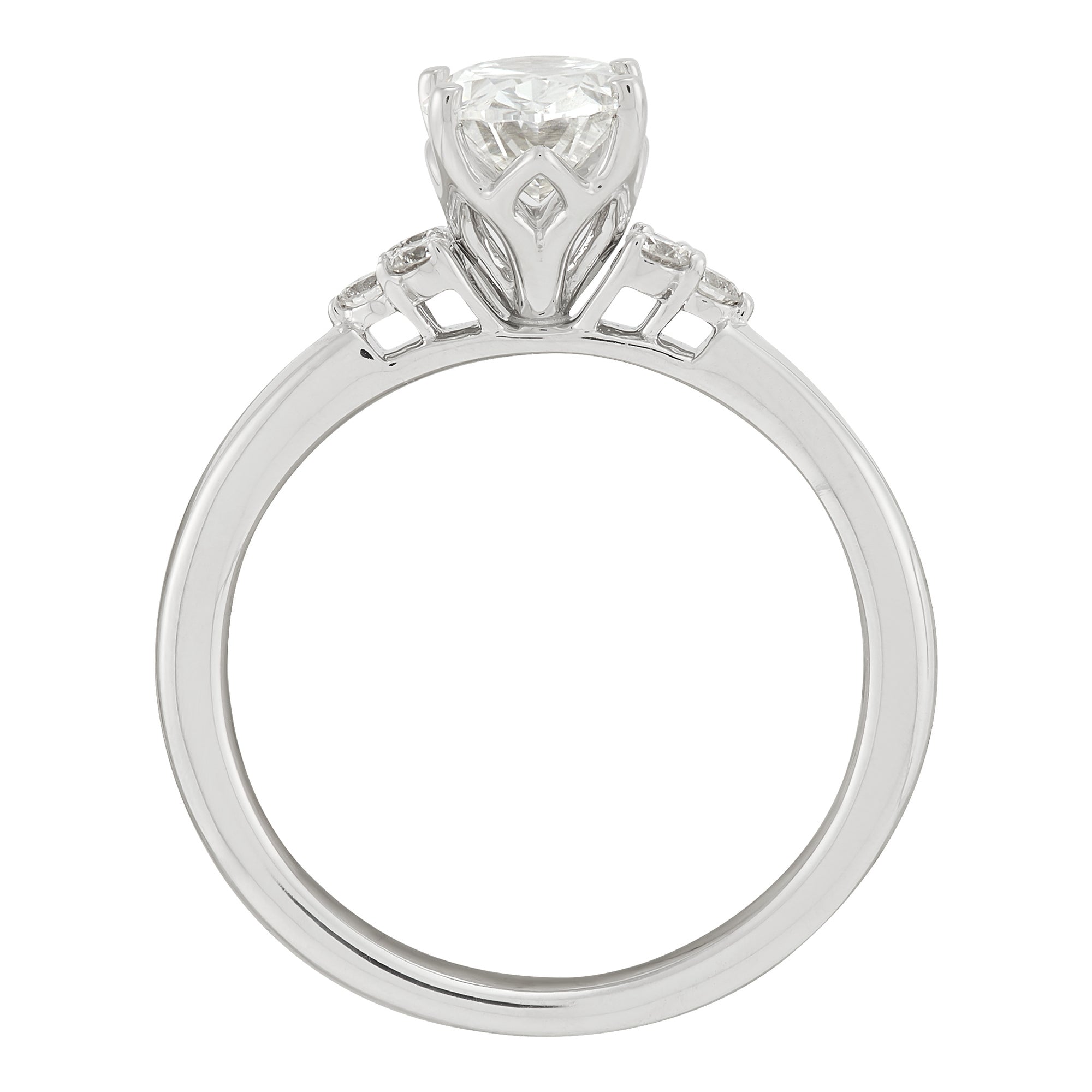 3 Stone Engagement Ring