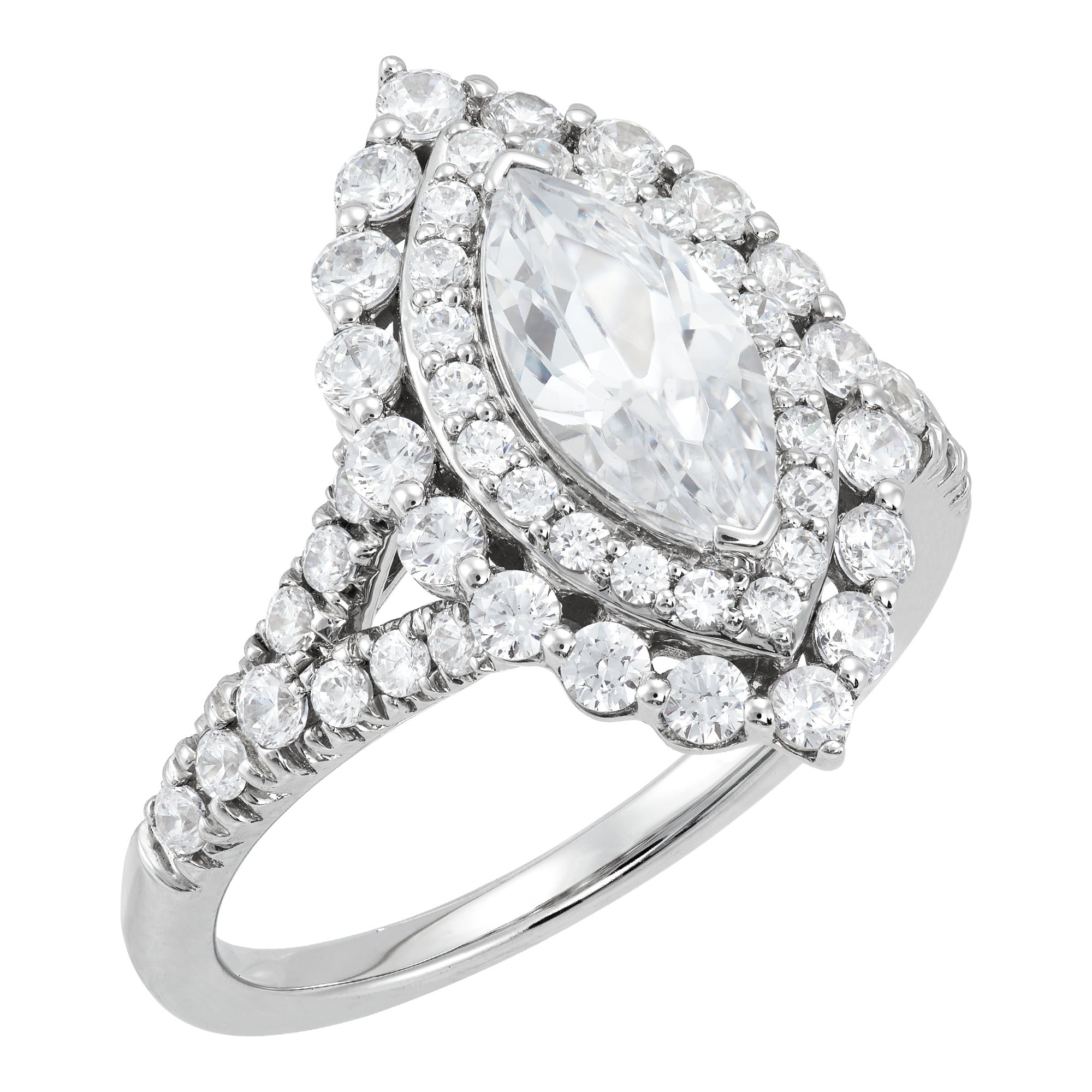 Halo Engagement Ring