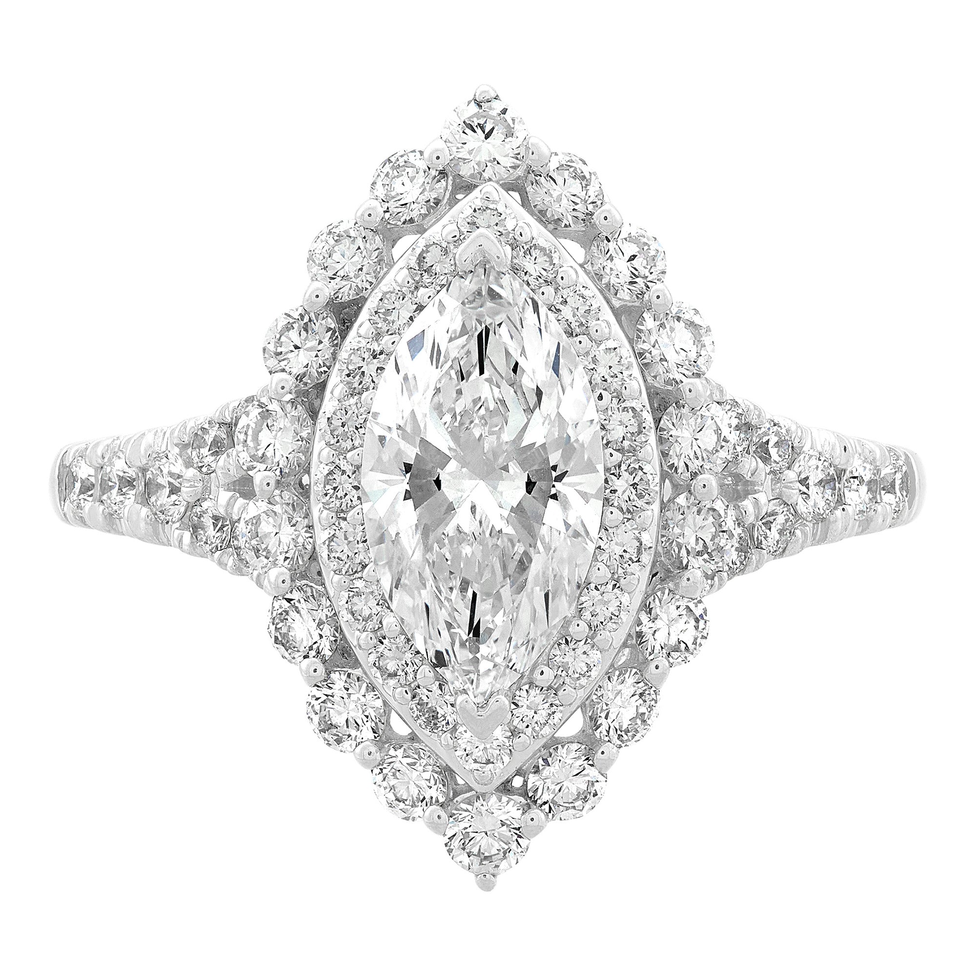 Halo Engagement Ring