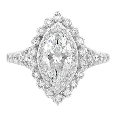 Halo Engagement Ring
