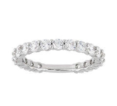 Lab Grown - 14Kw 1.52Cttw Prong Set Diamond Wedding Band
Size 7