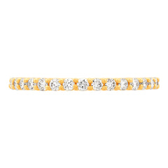 Shared Prong 3/4 Eternity Wedding Band