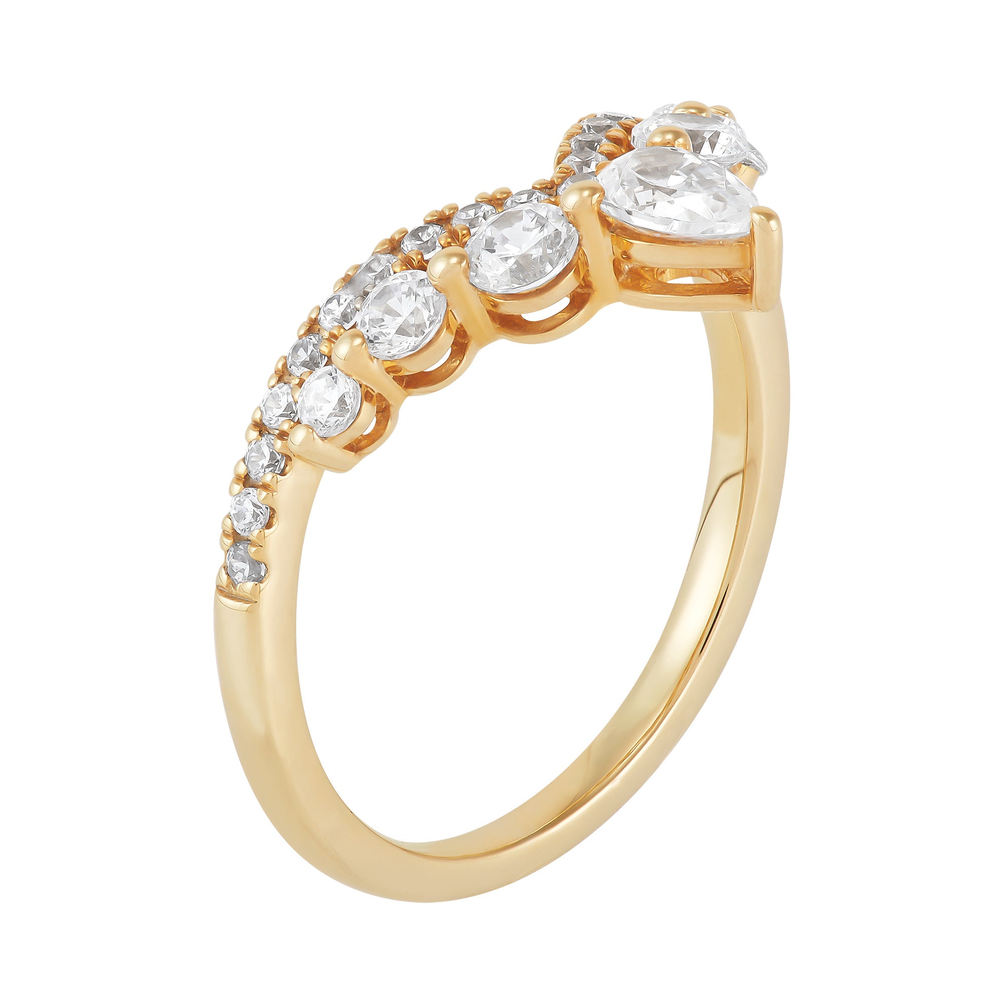 Contour Wedding Band