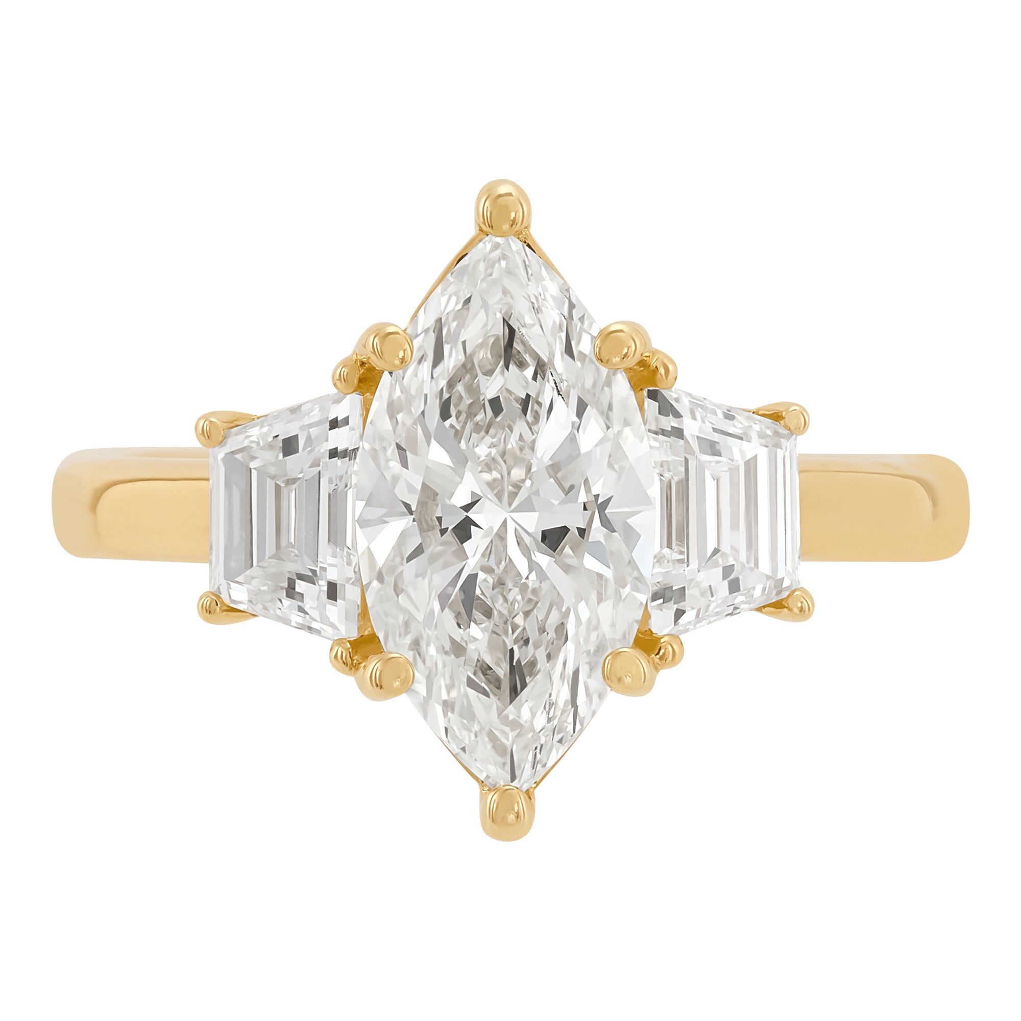 3 Stone Engagement Ring