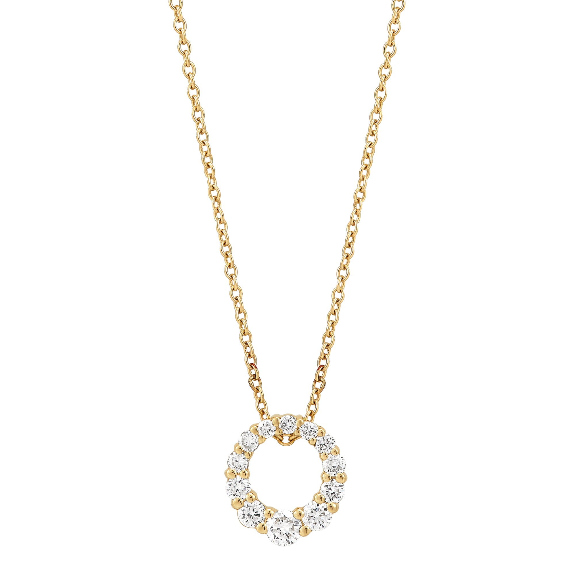 Lab Pendant Necklace