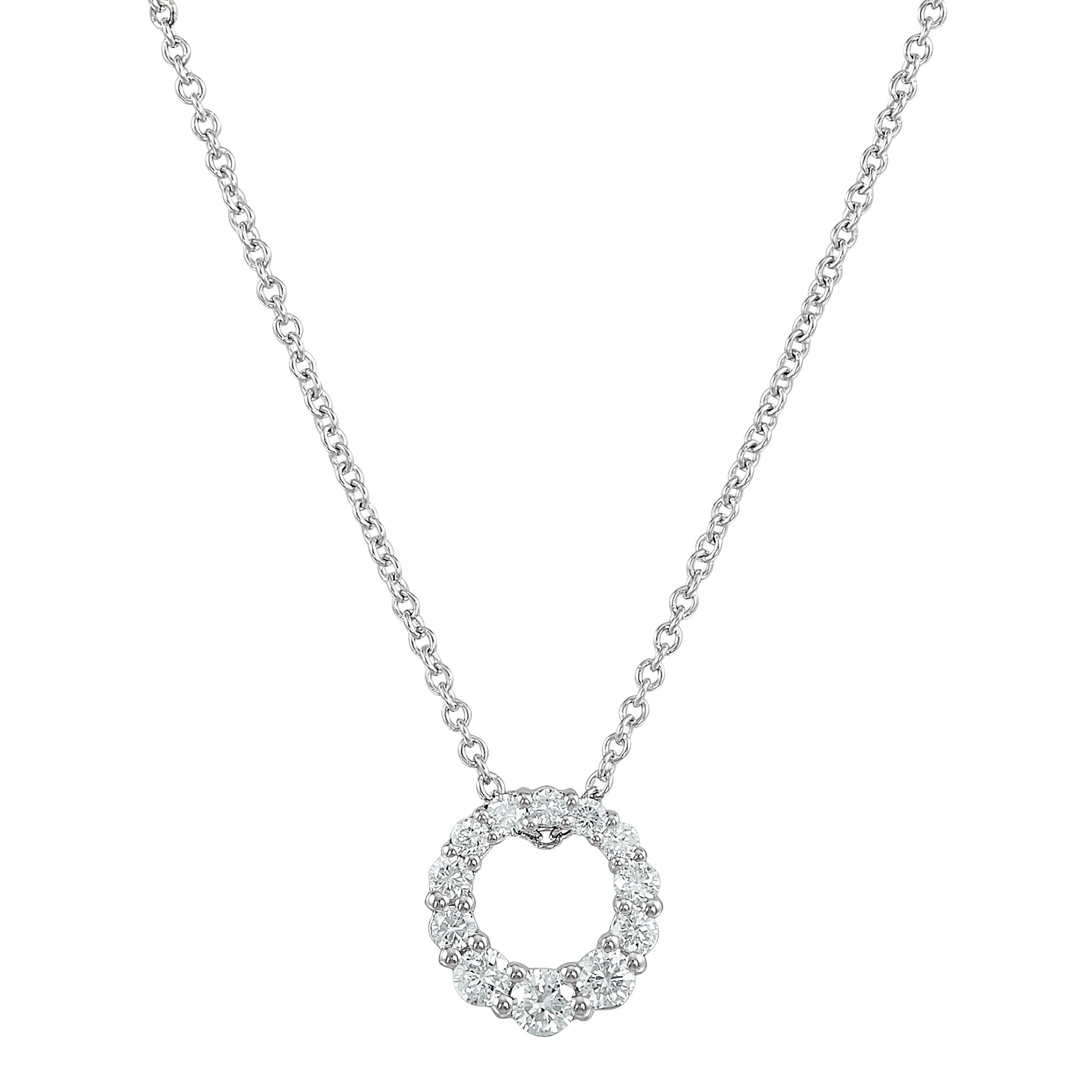 Lab Pendant Necklace