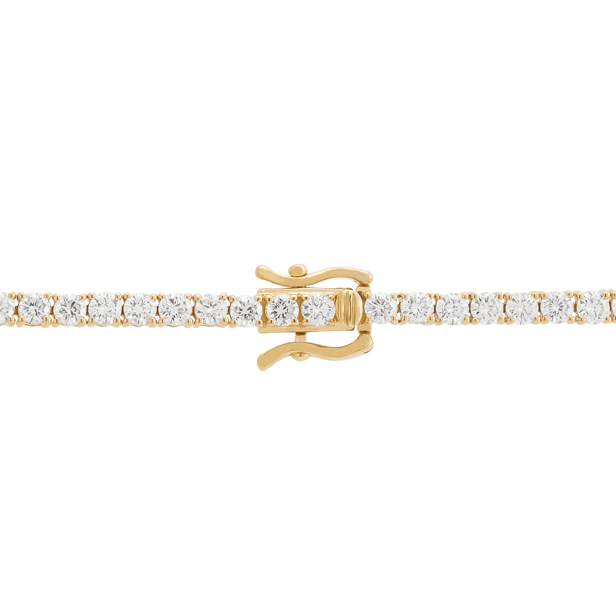 Lab Tennis Necklace