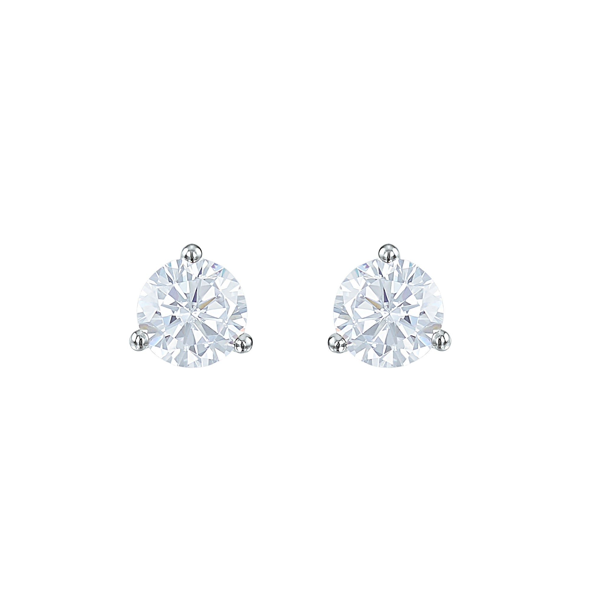 Three Prong Martini Studs
