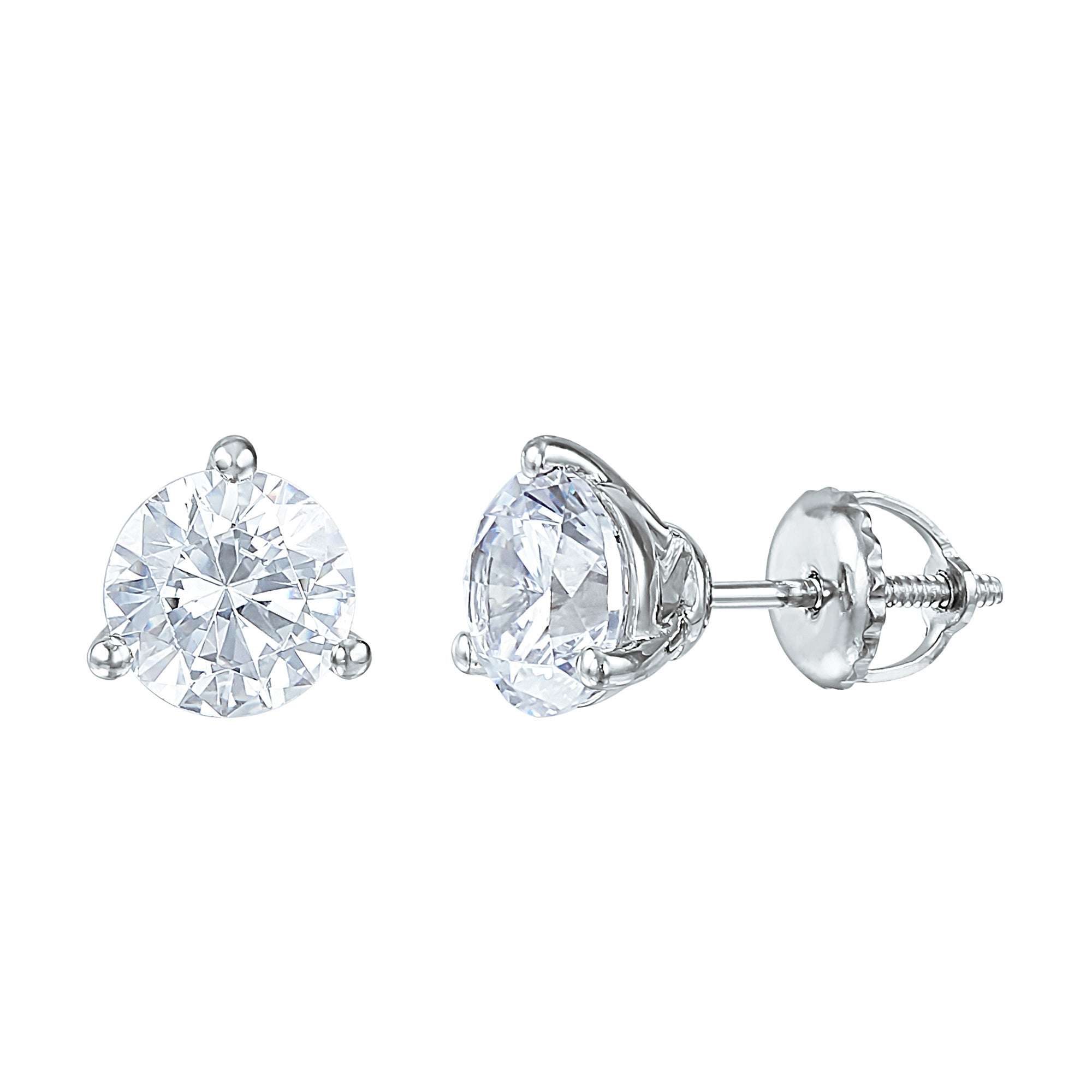 Three Prong Martini Studs
