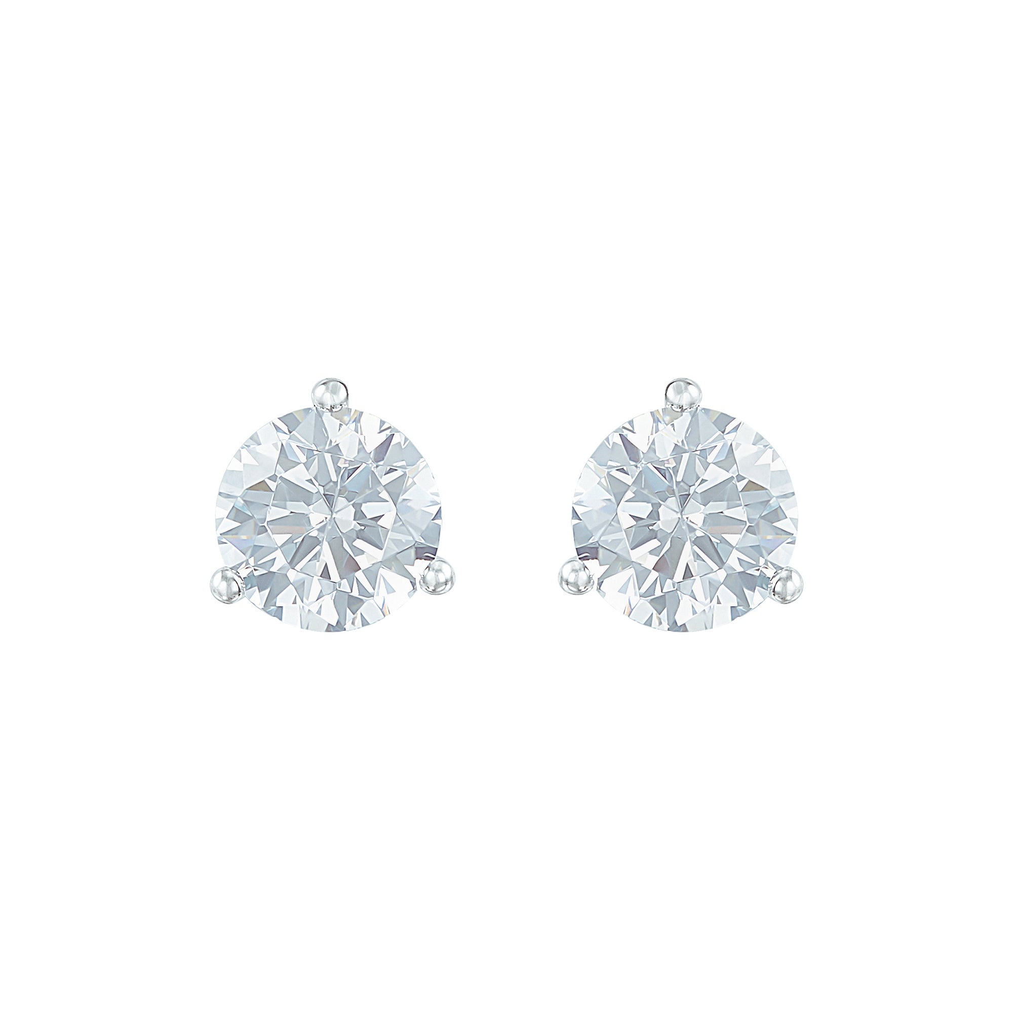 Three Prong Martini Studs