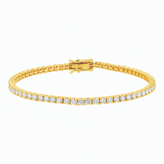 Lab Tennis Bracelet