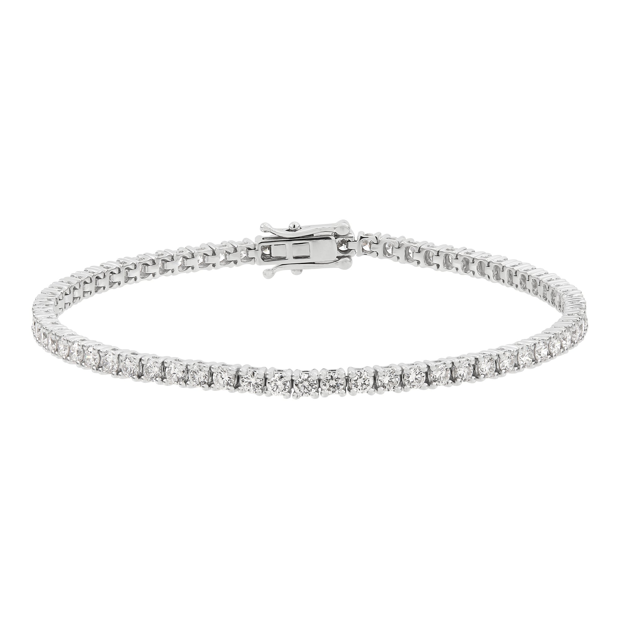 Lab Tennis Bracelet