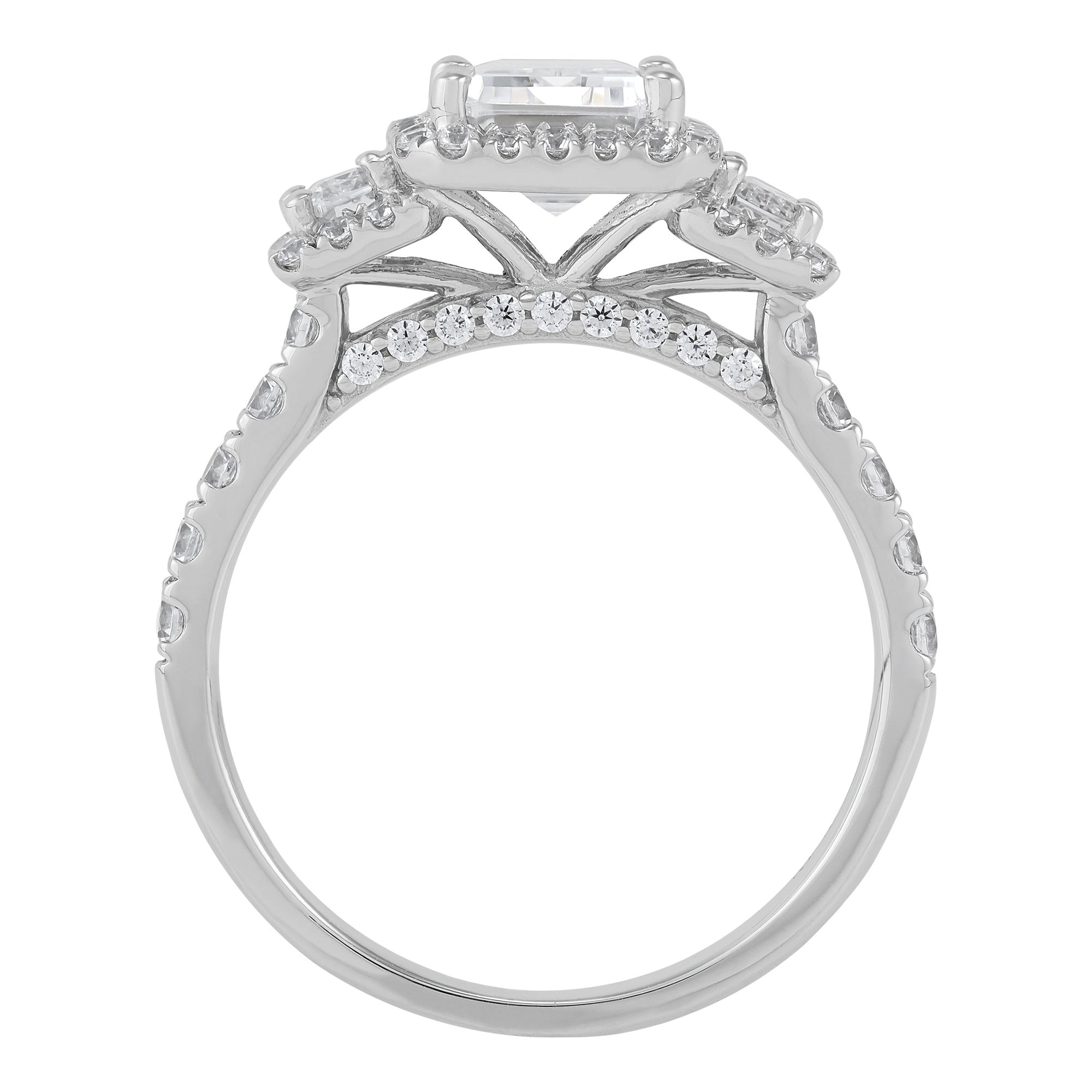 Halo Engagement Ring