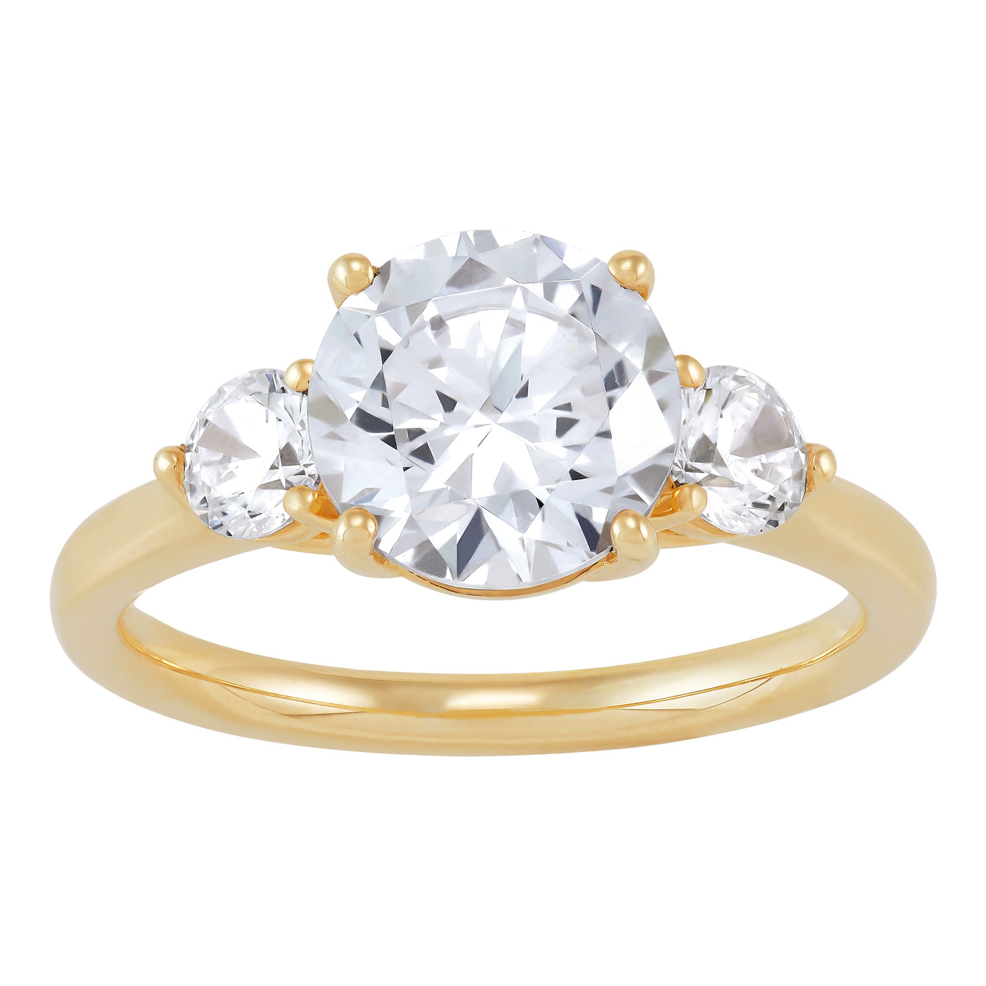 Three Stone Engagement Ring
