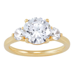 Three Stone Engagement Ring