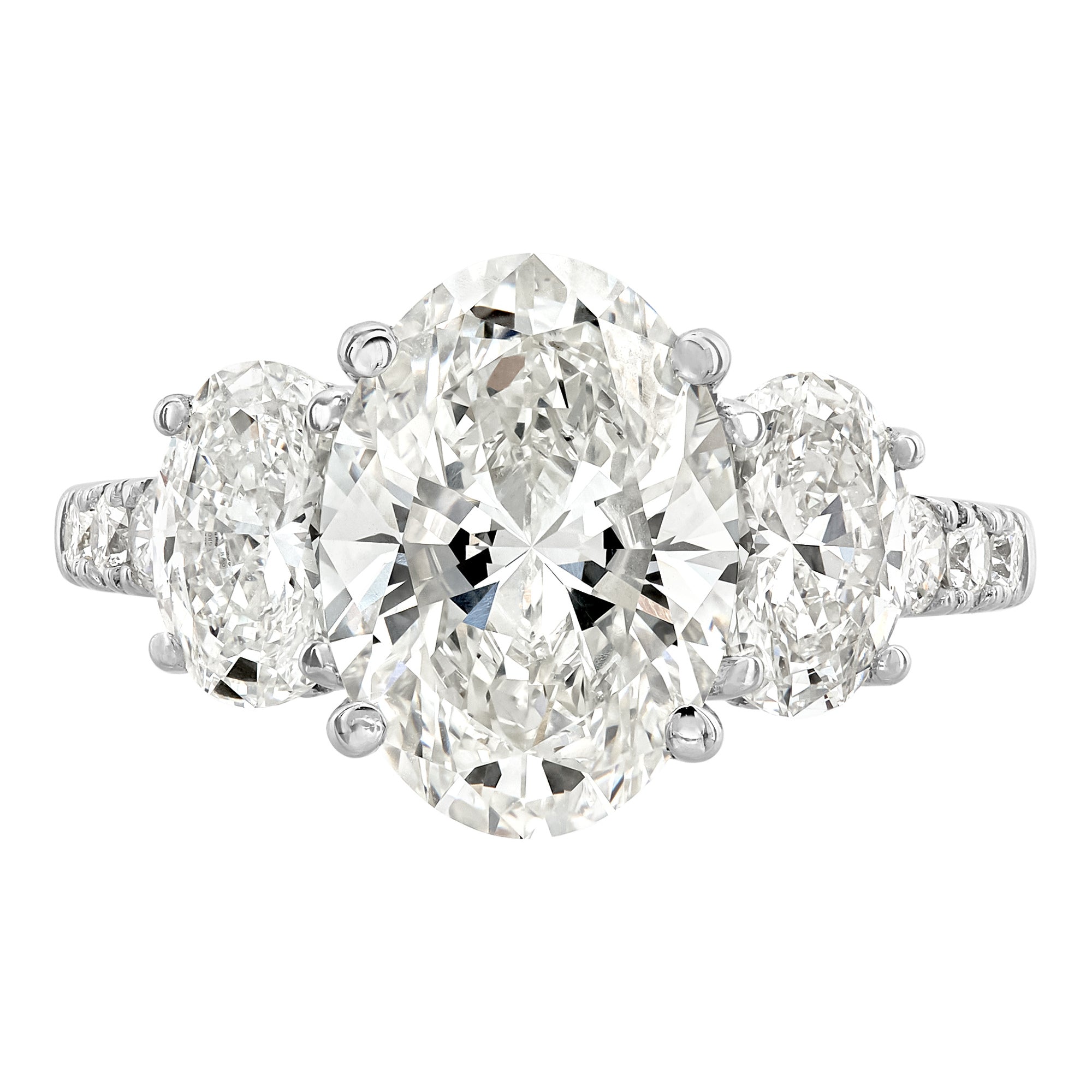 Three Stone Engagement Ring