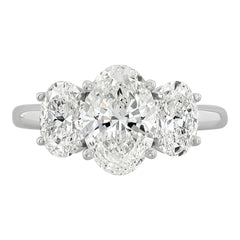 Three Stone Engagement Ring