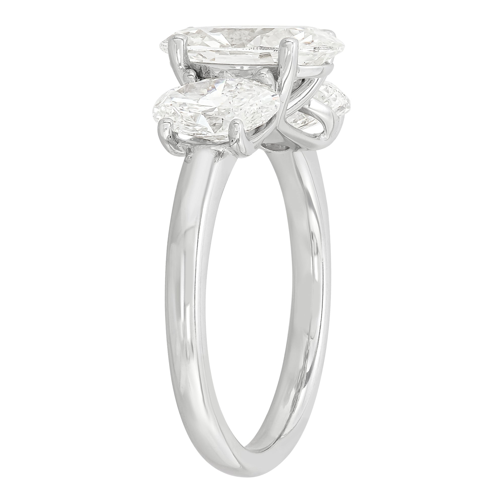 Three Stone Engagement Ring