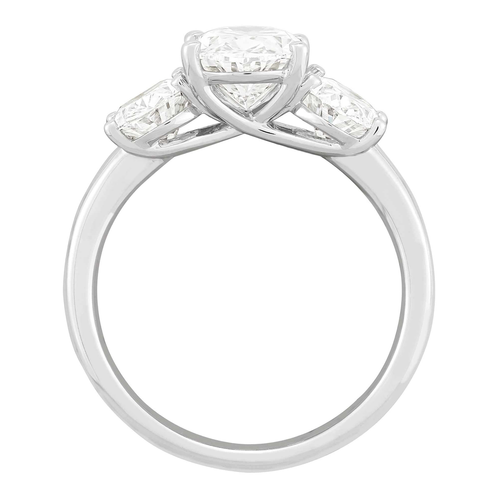Three Stone Engagement Ring