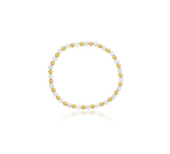 Shinebright - 7" Alternating 4Mm Gf Beads & Faceted Moonstone