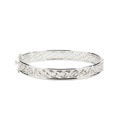 Sil Window to the Soul Hinged Bangle