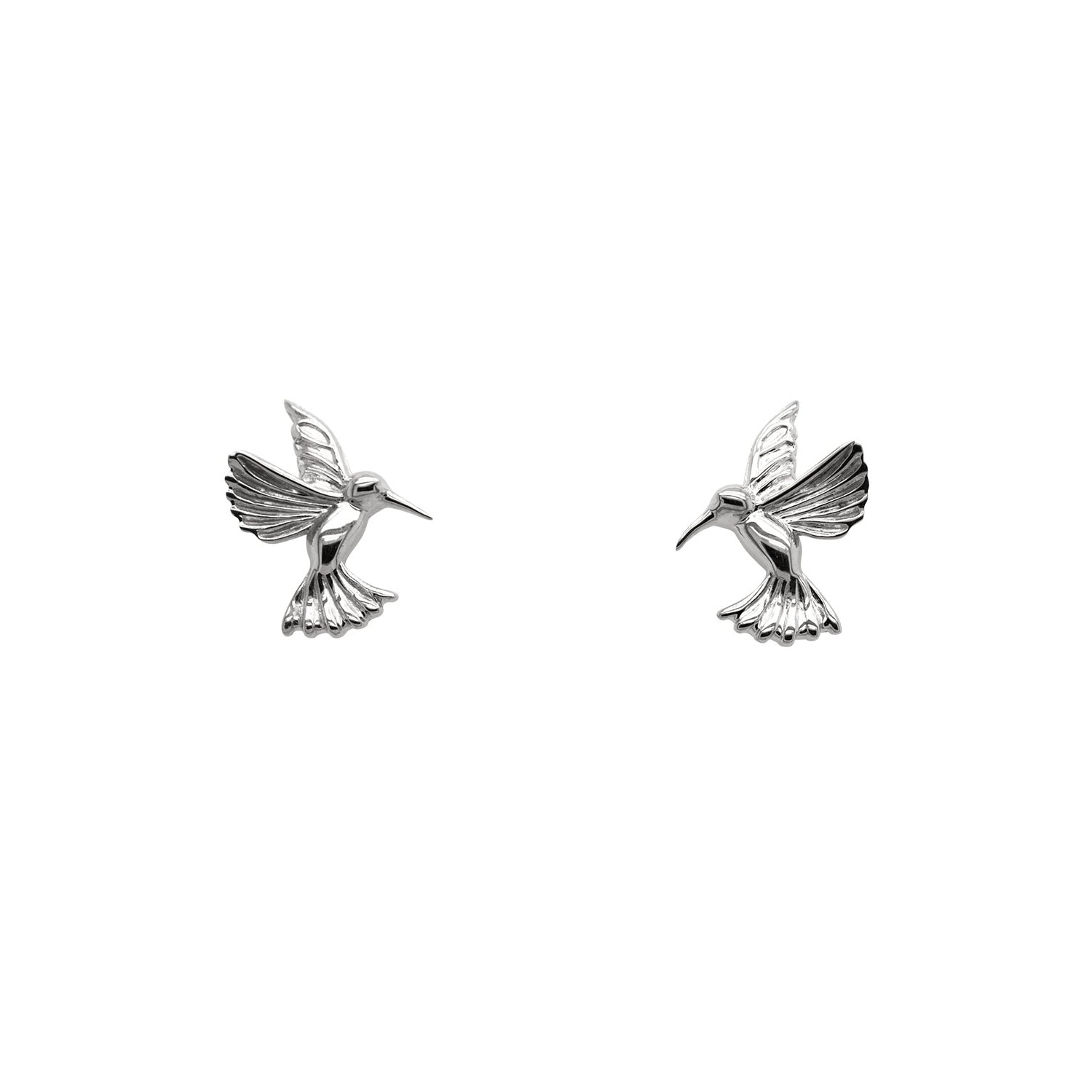 SS Hummingbird Studs w/ Butterfly Backing