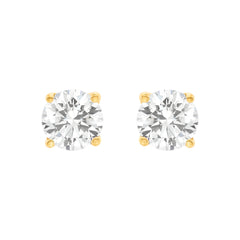 Four Prong Basket Studs
