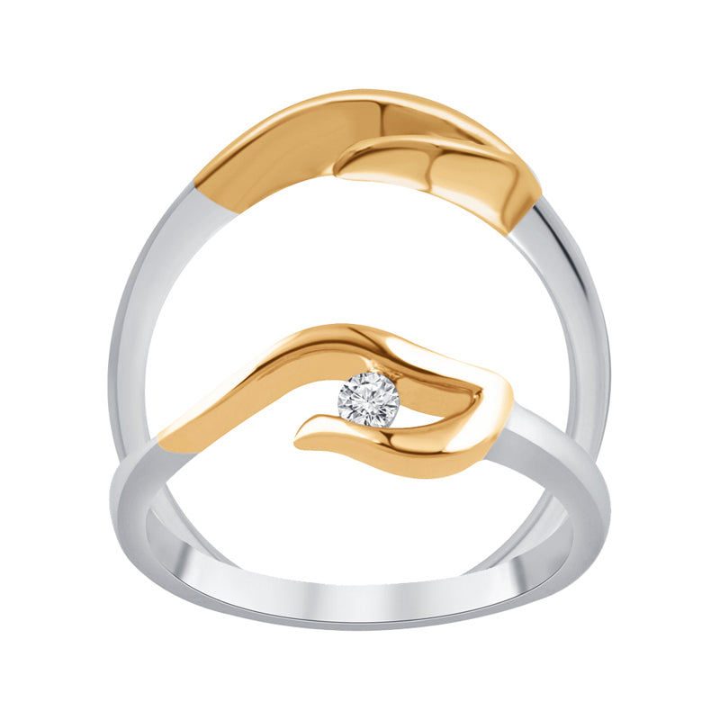 Vermil Ring with Diamond