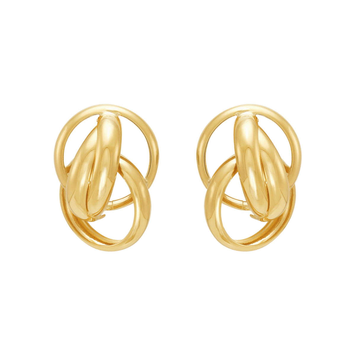 14KYG TRIPLE CRLE CRSOV EARRINGS