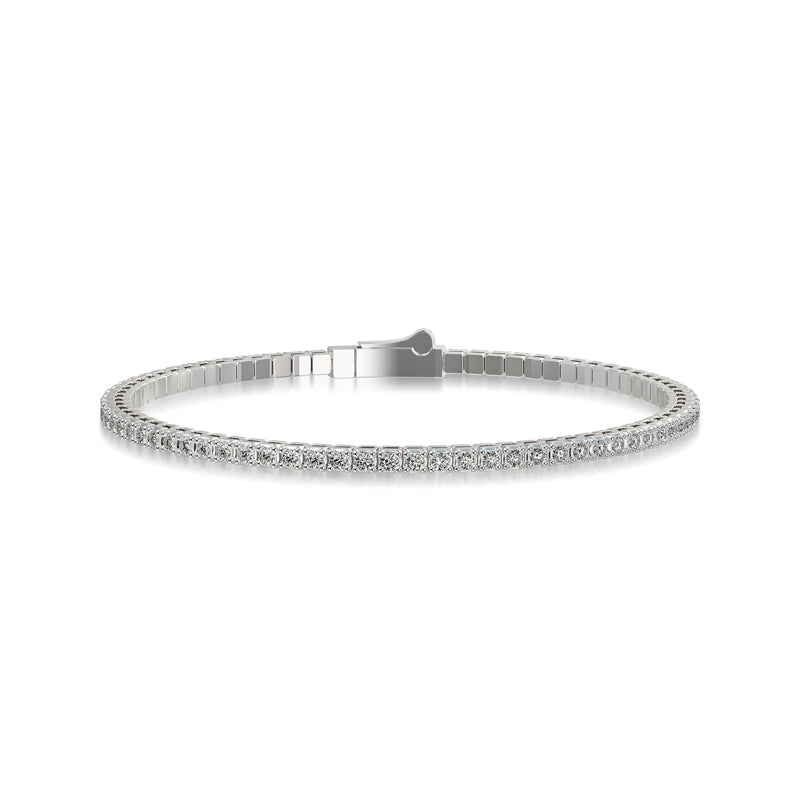 Sterling Silver Tennis Bracelet
