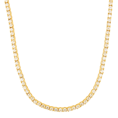 Lab Tennis Necklace