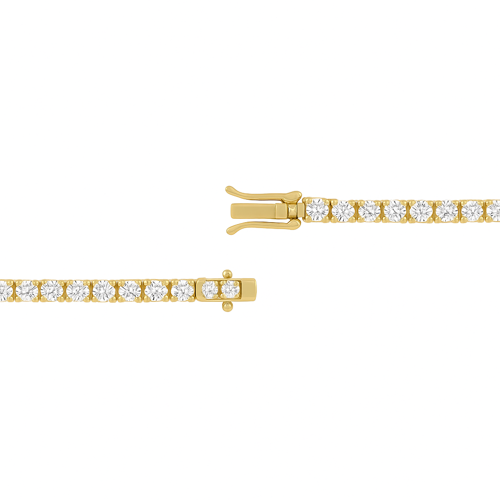 Lab Tennis Bracelet