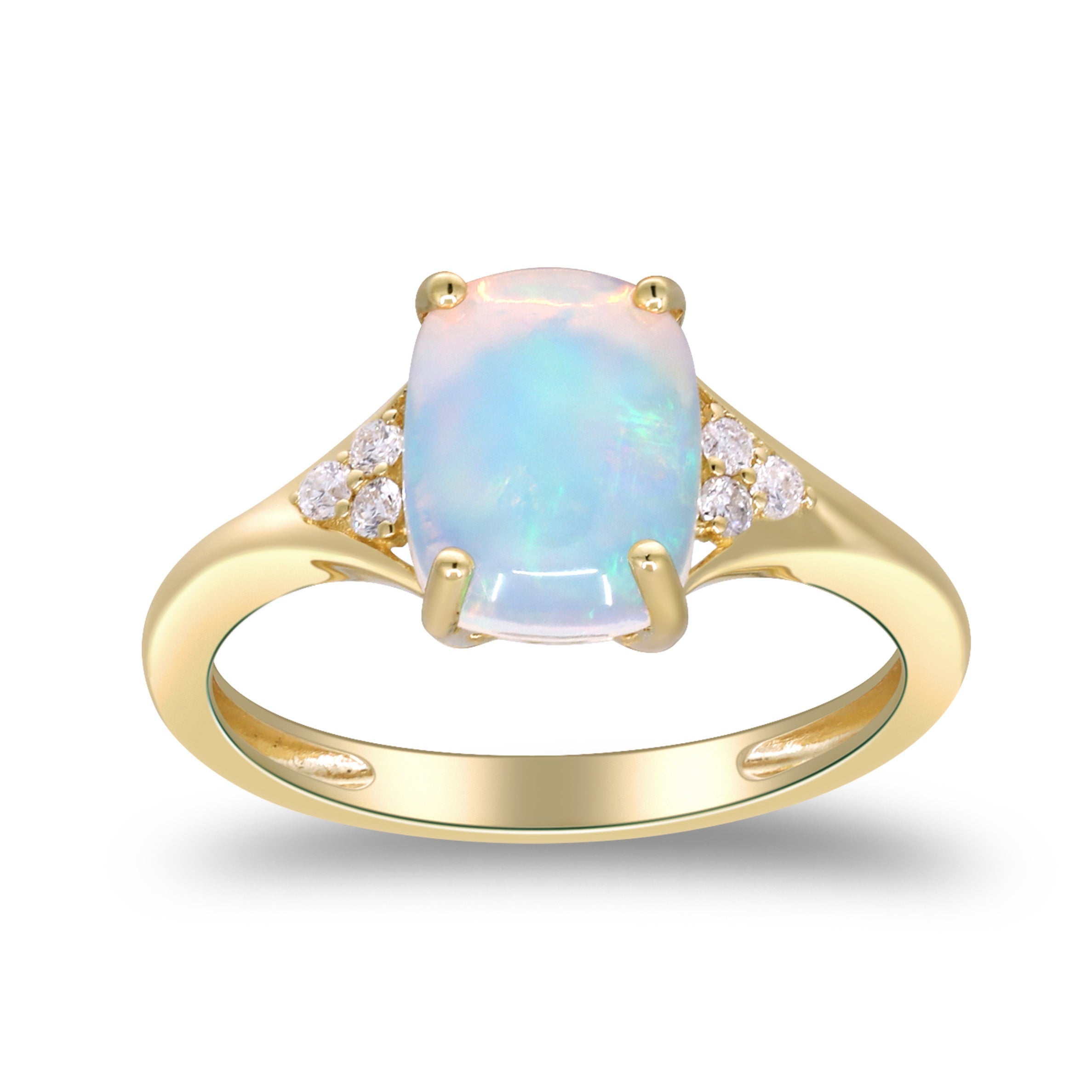 10KY ETHIOPIAN OPAL RING