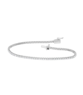 14K White Gold Tennis Bracelet