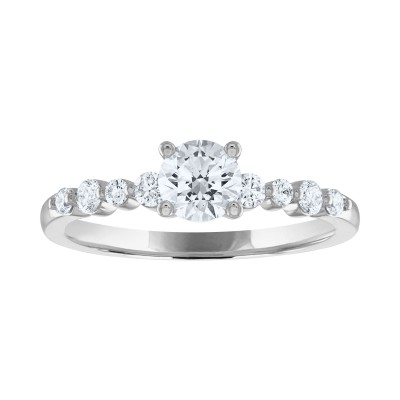 10kw .819cttw Lab Grown Diamond Engagement Ring